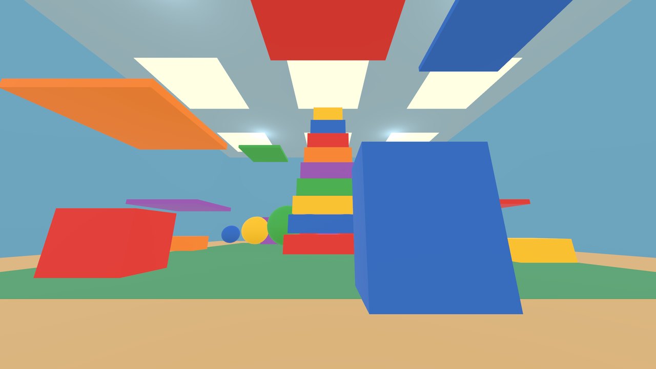 The yellow playroom
